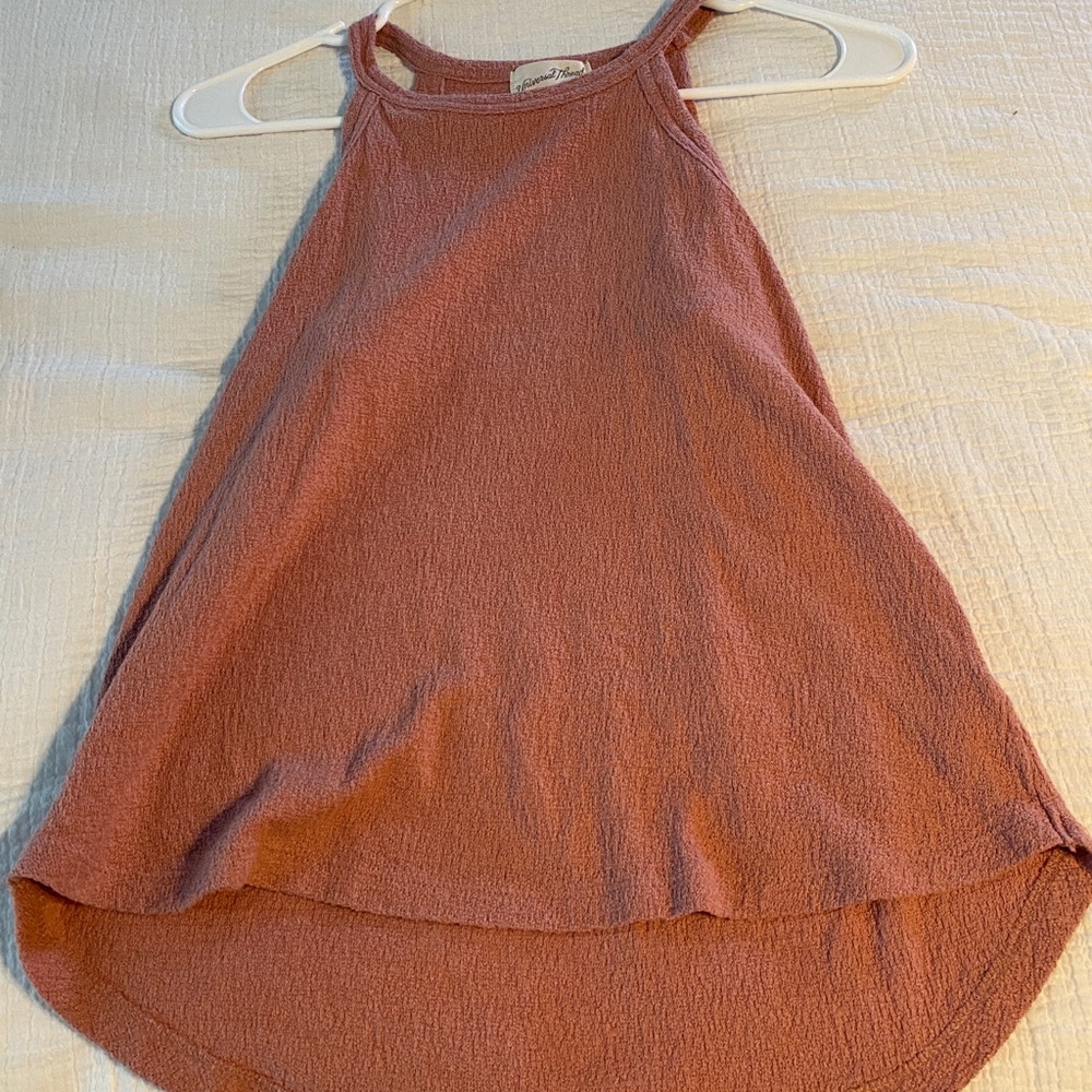Pretty pink tank top